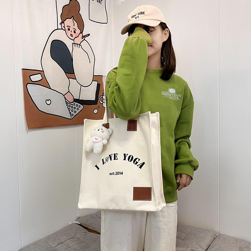 Reusable Cotton Tote Shopping Bag Grocery Bag Logo Wholesale