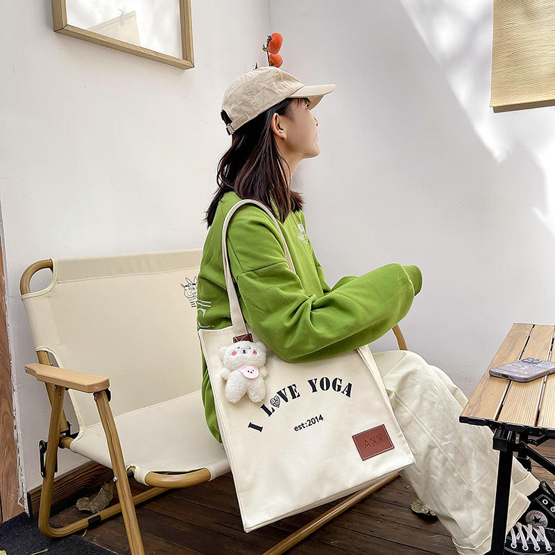 Reusable Cotton Tote Shopping Bag Grocery Bag Logo Wholesale