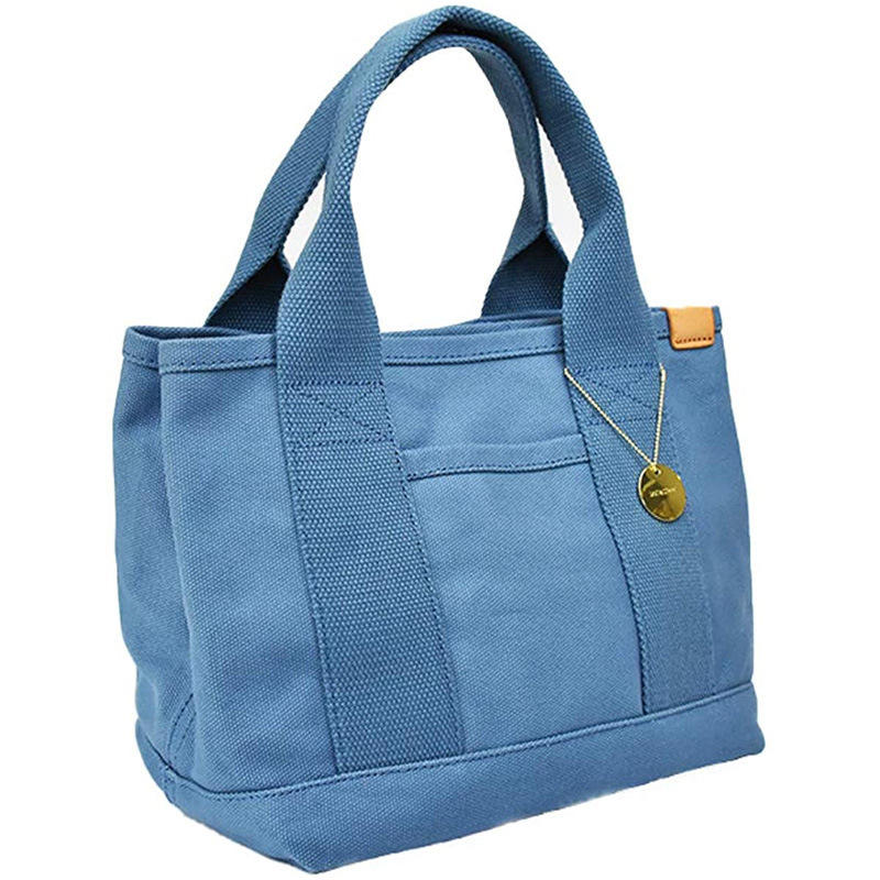 Manufacturer Custom Cotton Canvas Handbag Japanese Style Simple Single Shoulder Canvas Bag