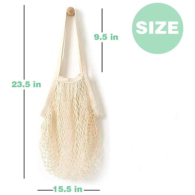 Reusable Produce Bags Cotton Mesh Grocery Bags
