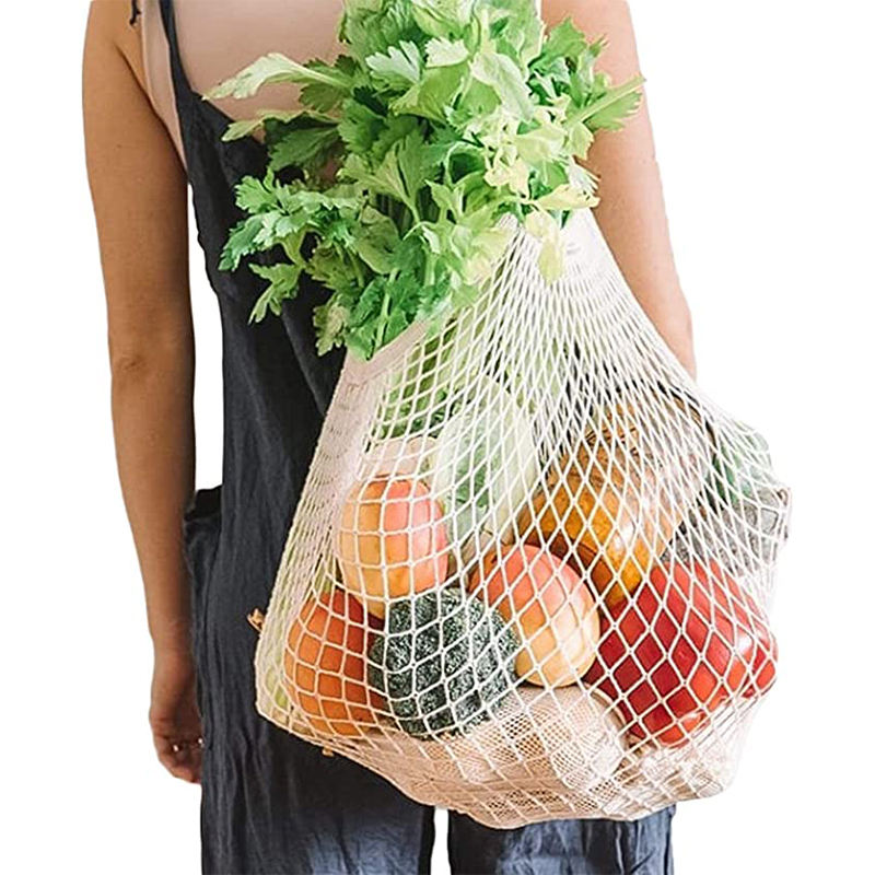 Reusable Produce Bags Cotton Mesh Grocery Bags