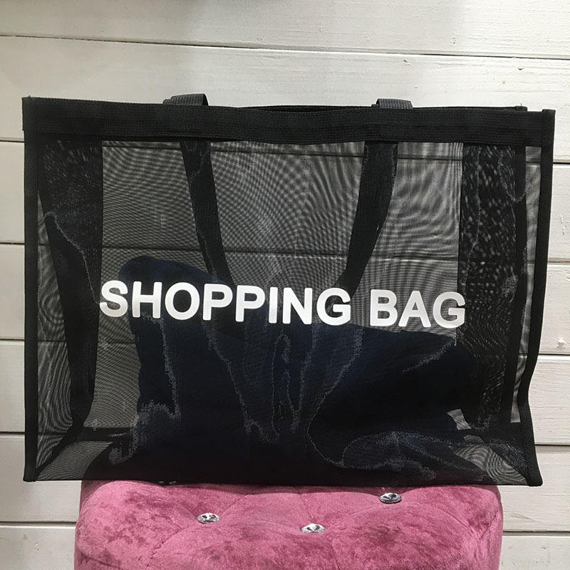 Wholesale Custom Mesh Beach Tote Bags For Shopping