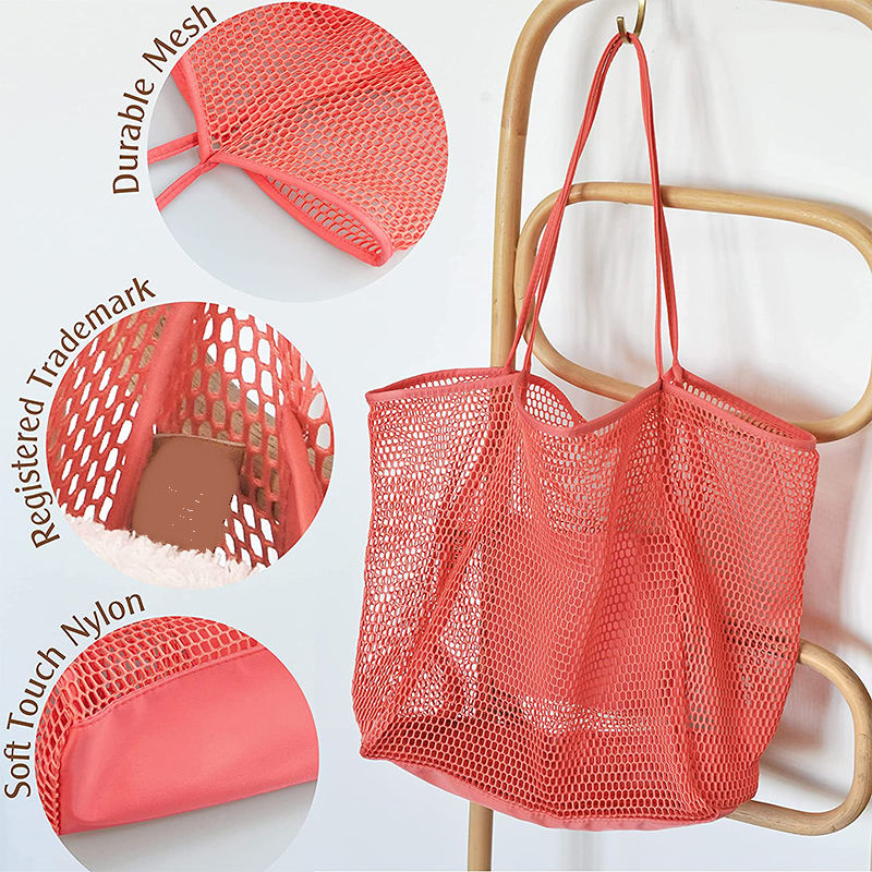 Canvas Cotton Mesh Bag Shopping Bag Custom Printed