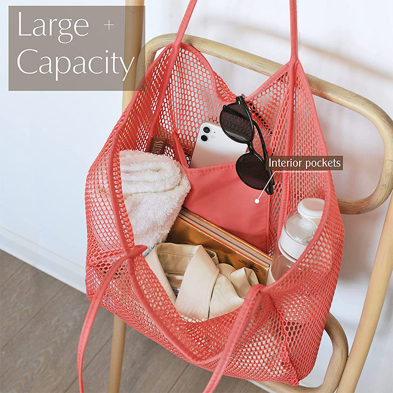 Canvas Cotton Mesh Bag Shopping Bag Custom Printed
