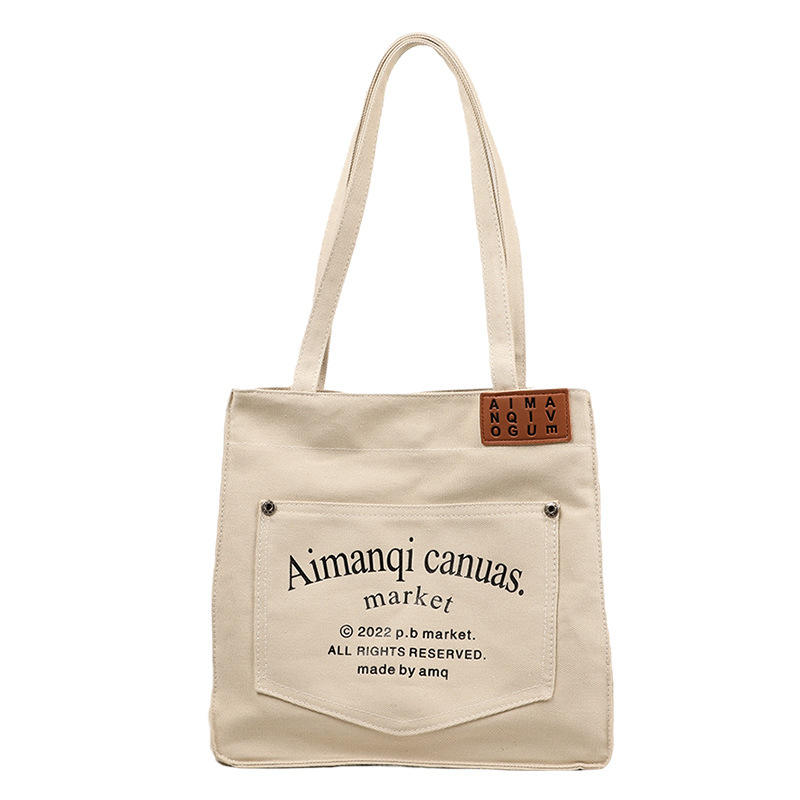 Wholesale reusable Cotton Shopping Bags With Printed Custom Logo