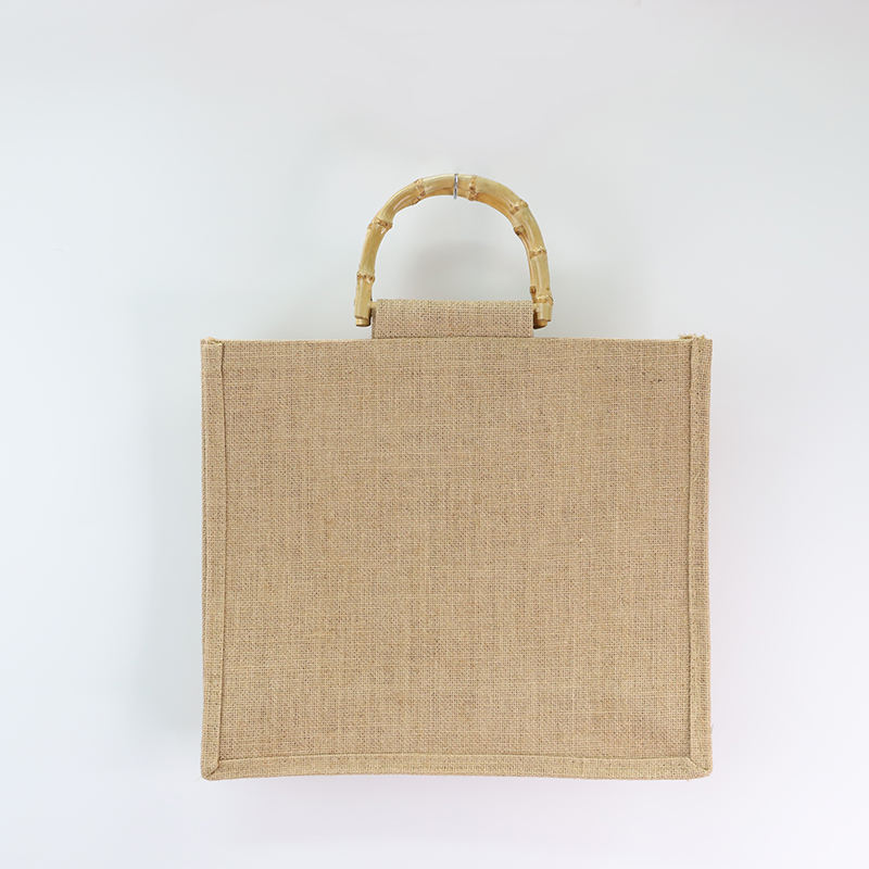 Wholesale Customize Printed Eco Friendly Fashion Reusable Burlap Gift Beach Tote Bag Grocery Shopping Jute Bags