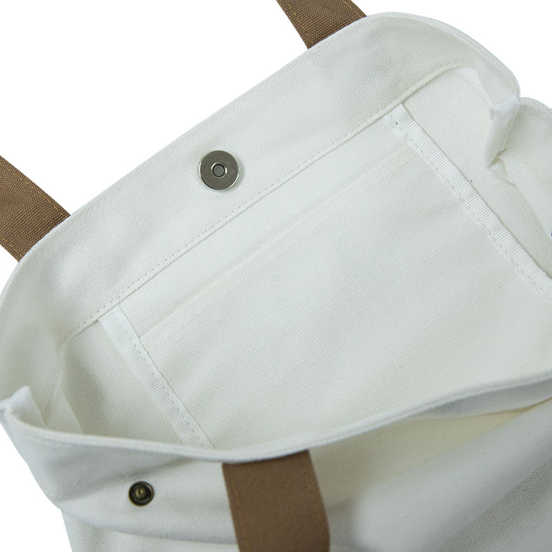 Simple Reusable Gift Cotton Canvas Tote Bag For Shopping