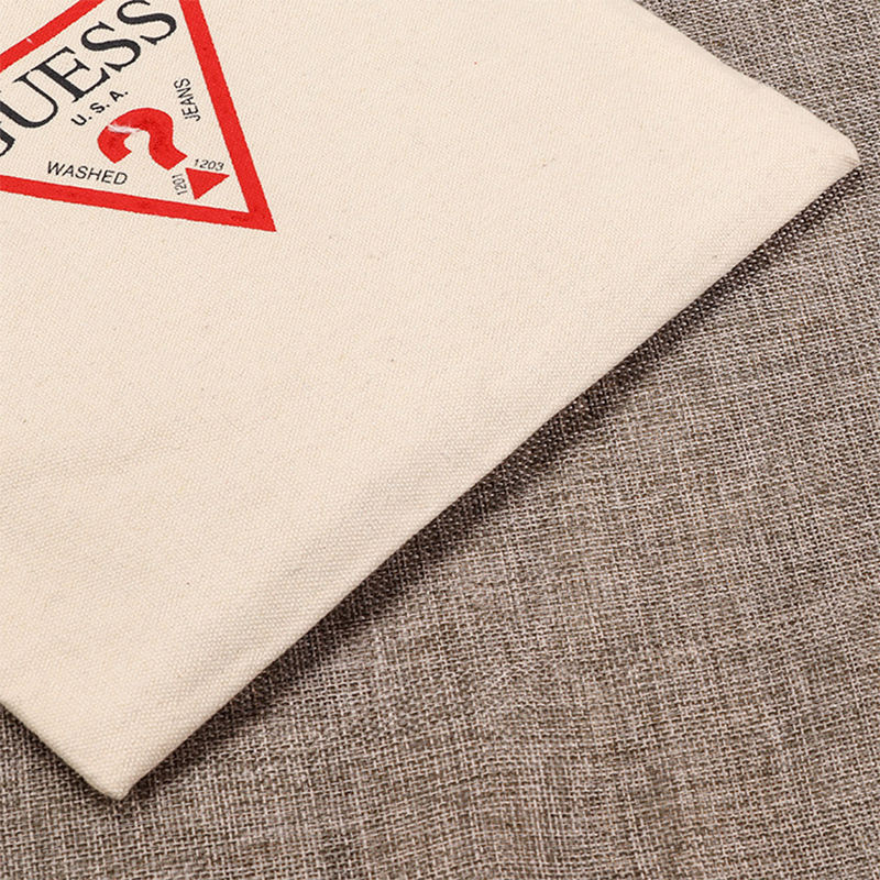 Large Plain Cotton Canvas Fabric Tote Shopping Bag