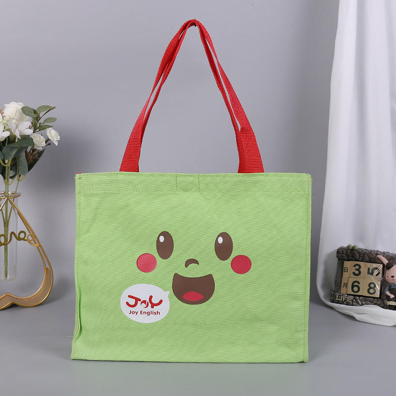Wholesale Custom Portable Cotton Canvas Tote Bag With Logo
