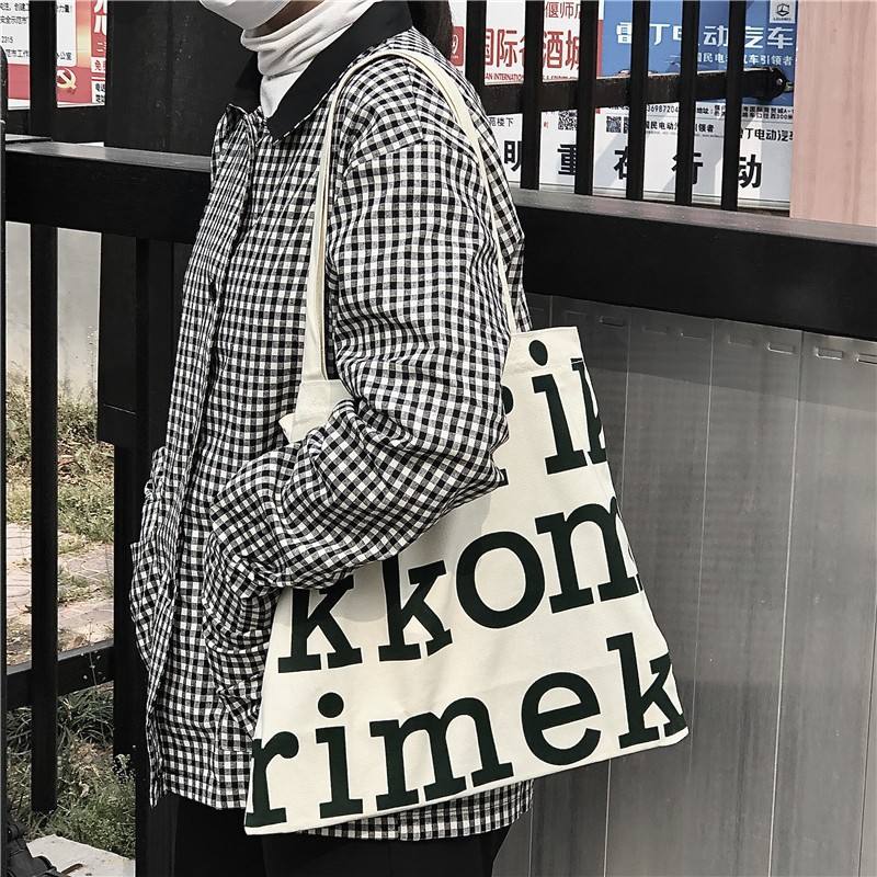Custom Cotton Canvas Shoulder Tote Shopping Bag Manufacturers
