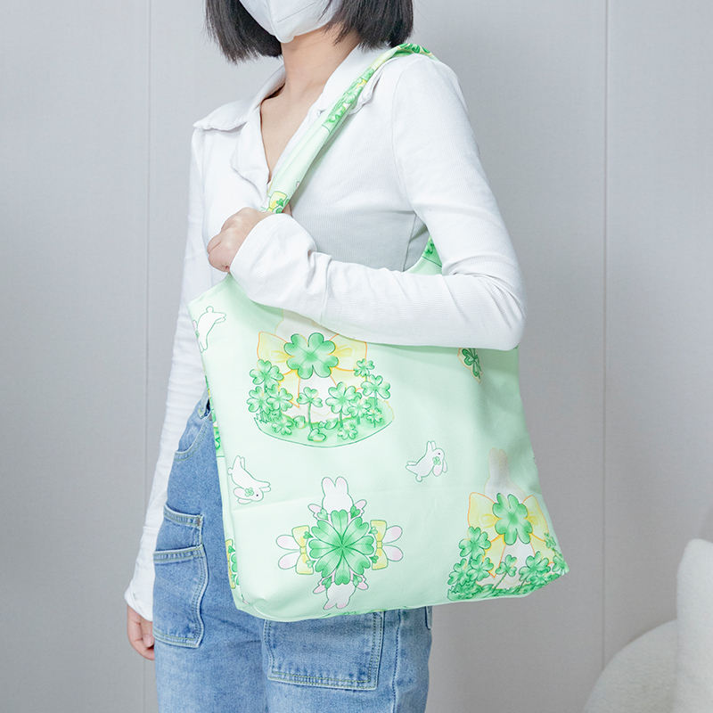 Creative Custom Cotton Canvas Bag Full Page Printed Large Tote Bag
