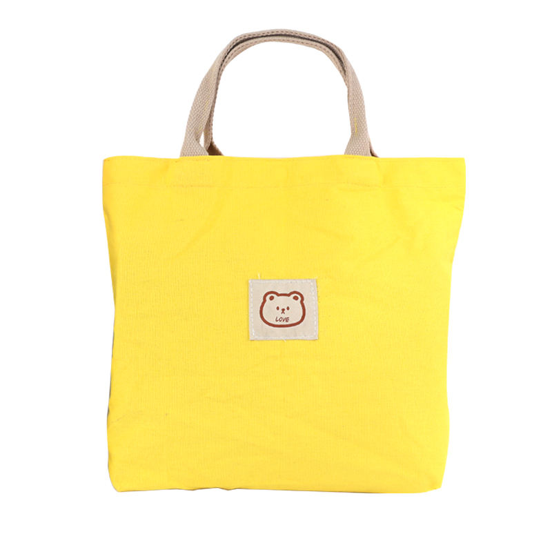Custom Print Logo Eco Friendly Shopping Grocery Cotton Canvas Wholesale Tote Bag