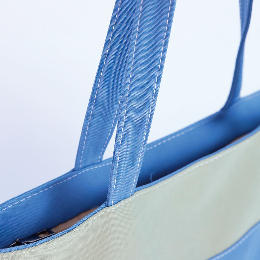 Factory OEM ODM Eco Friendly Recycled Polyester Cotton Canvas Reusable Custom Shopping Tote Bag