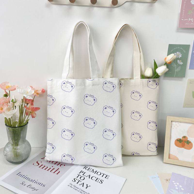 Eco Friendly Reusable Sublimation Custom Cotton Canvas Tote Bag