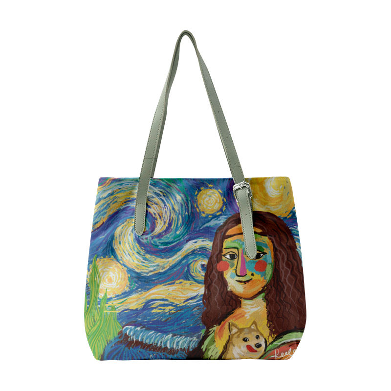 New Arrival Factory Original Design Eco Friendly Thermal Sublimation Cotton Canvas Shopping Tote Bag For Women