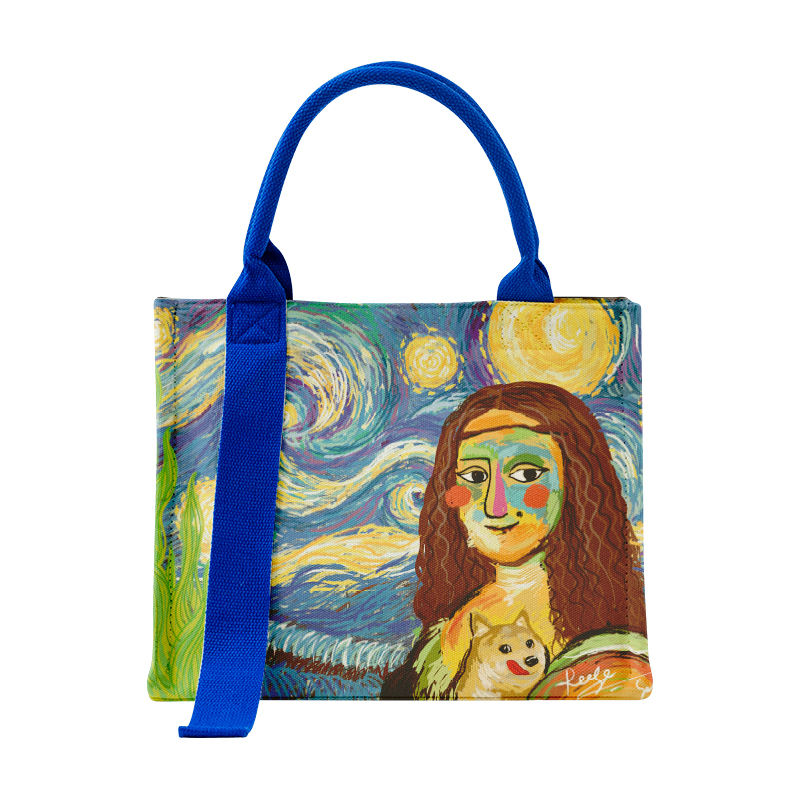 New Arrival Factory Original Design Eco Friendly Thermal Sublimation Cotton Canvas Shopping Tote Bag For Women