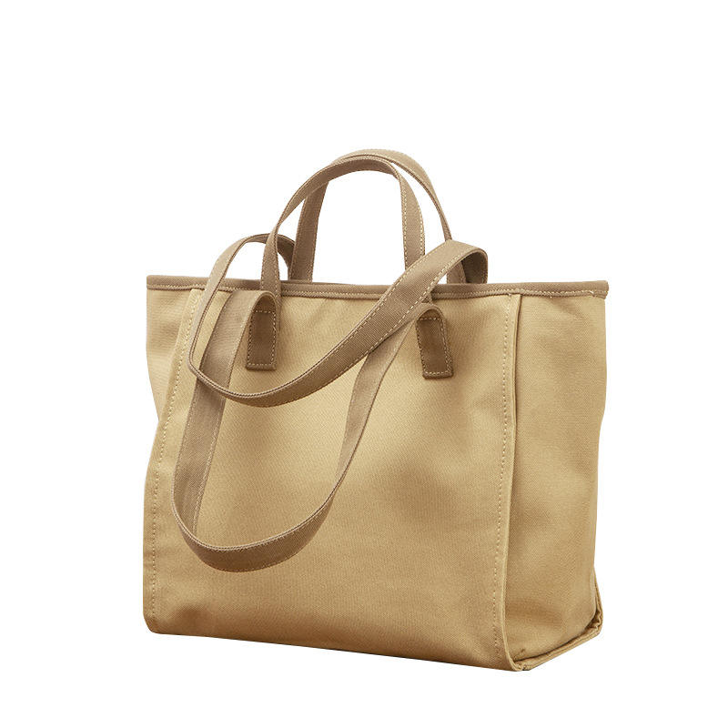 Factory Custom All-match Canvas Tote Shopping Bag With Logo