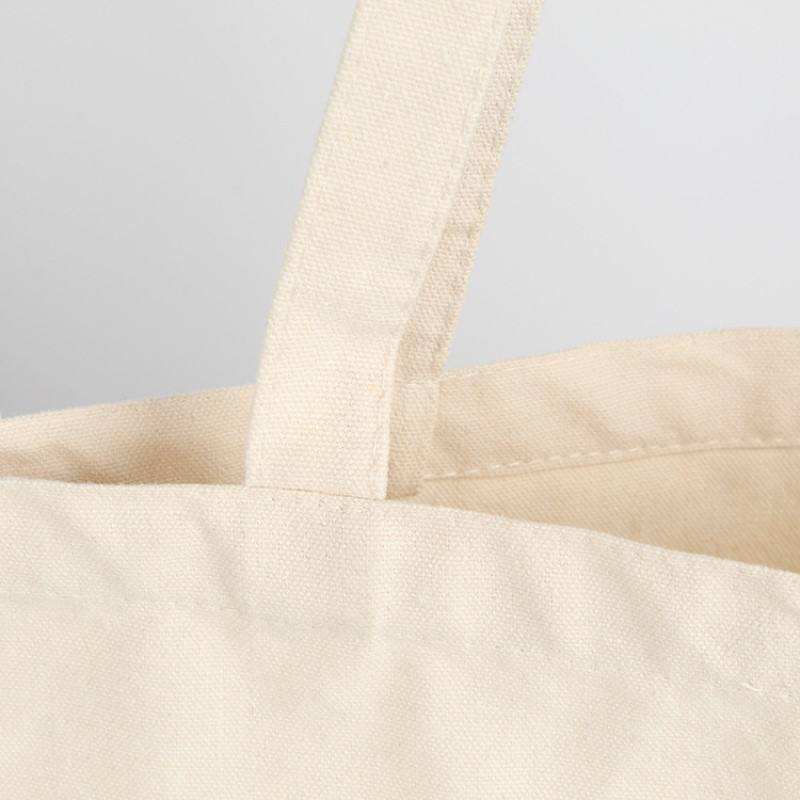 Blank Cotton Plain Customized Logo Canvas Bag