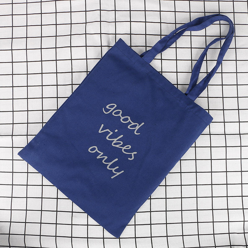 Custom Logo Printed 12Oz 16Oz Thick Plain Blank Cotton Canvas Tote Bag