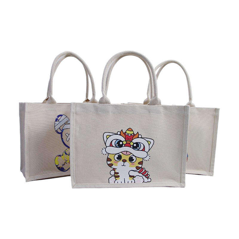 Eco Recycled Custom Printing Shopping Bag Plain Organic Cotton Tote Bag