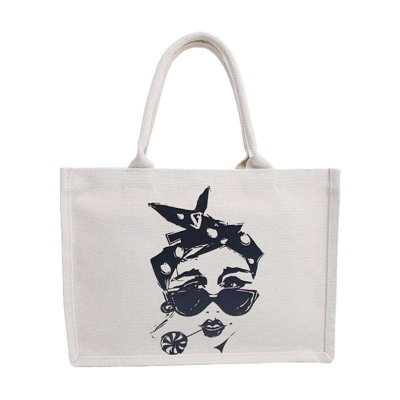 Eco Recycled Custom Printing Shopping Bag Plain Organic Cotton Tote Bag