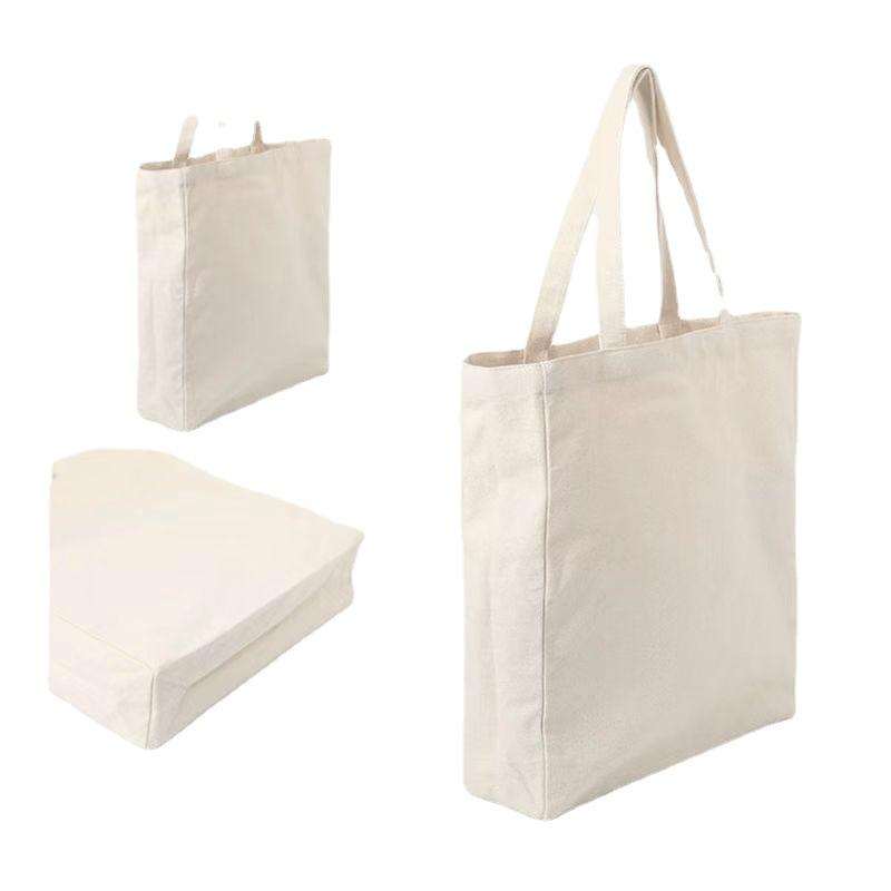 Hot Sale Eco Friendly Reusable Custom Logo Printed Cloth Canvas Cotton Tote Bag