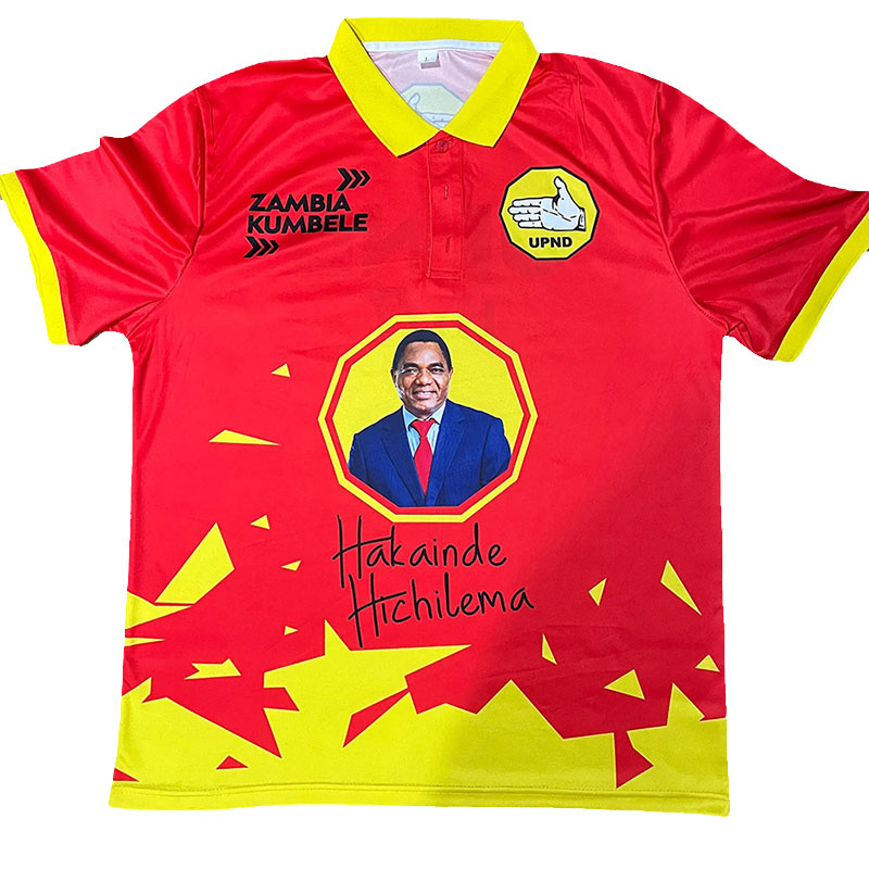 Zambia 2026 Elections T-shirt/ Scarf / umbraller set Custom