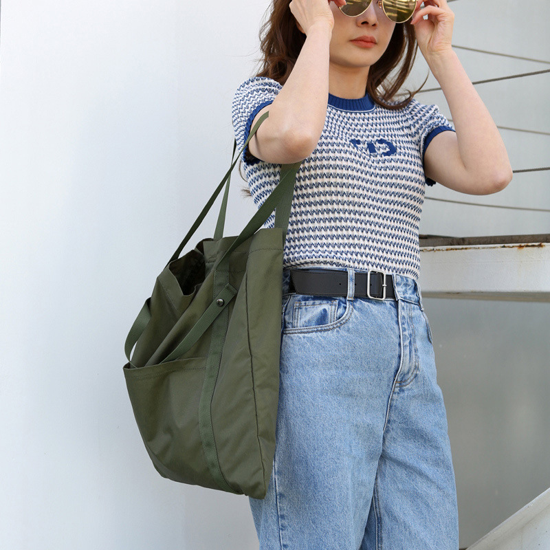 Manufacturer Custom Reusable Fashion Canvas Tote Bag For Shopping