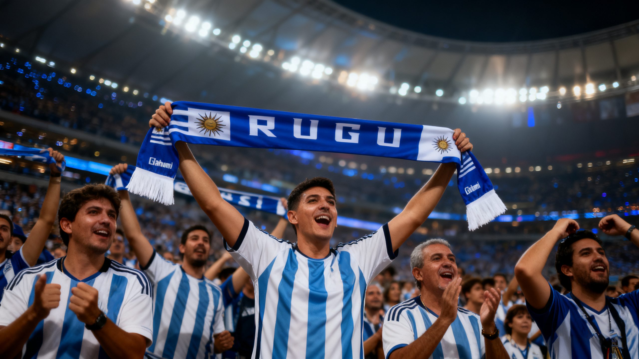 Gahumi Uruguay World Cup Fan Scarves 20