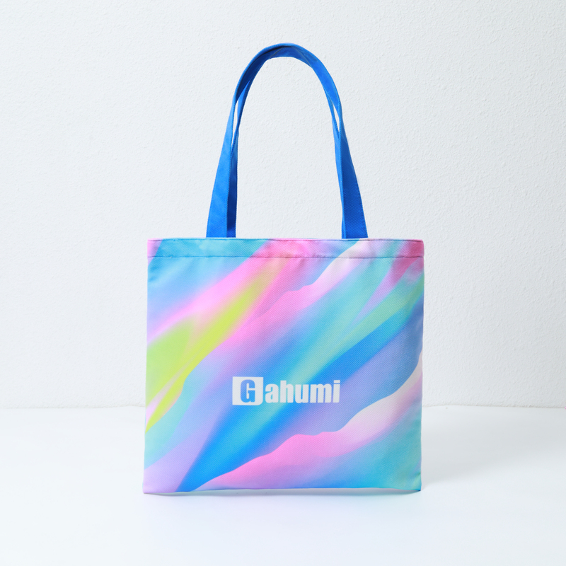 Powder Blue Gradient Canvas Bag
