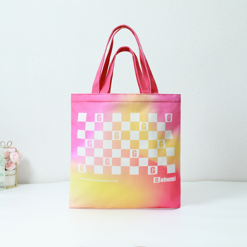 Pink and Yellow Gradient Color Double Hand Lift