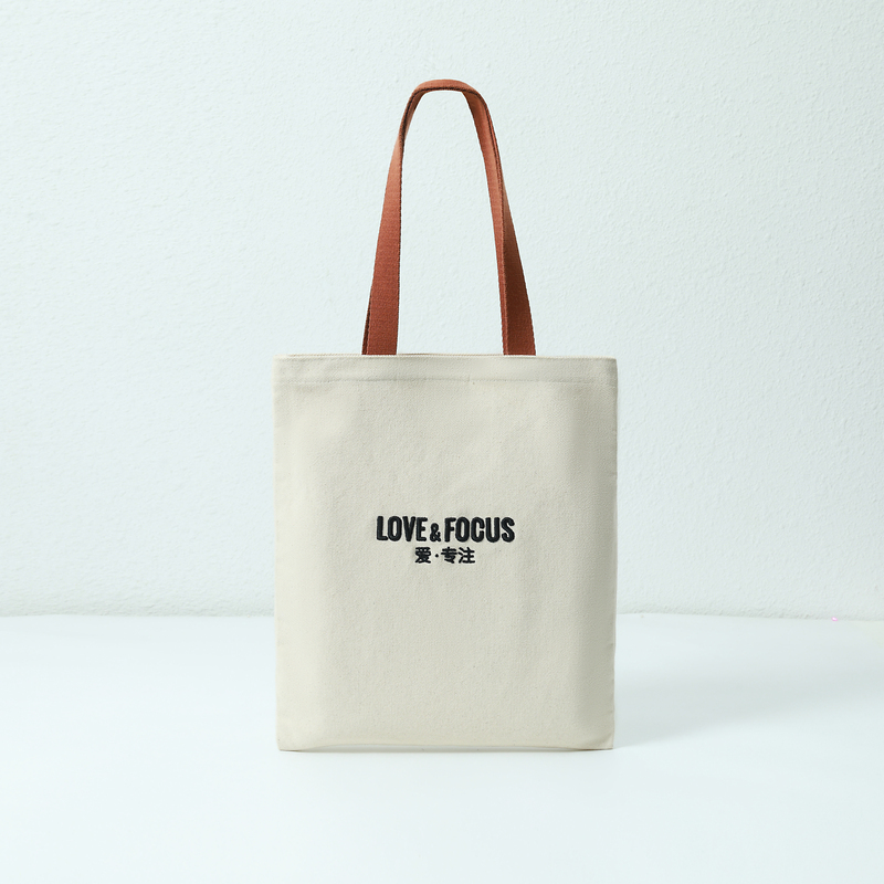 Love Focus Canvas Bag