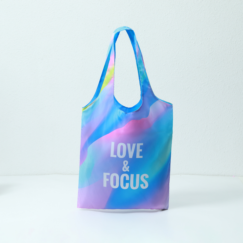 Pink Purple Shopping Bag