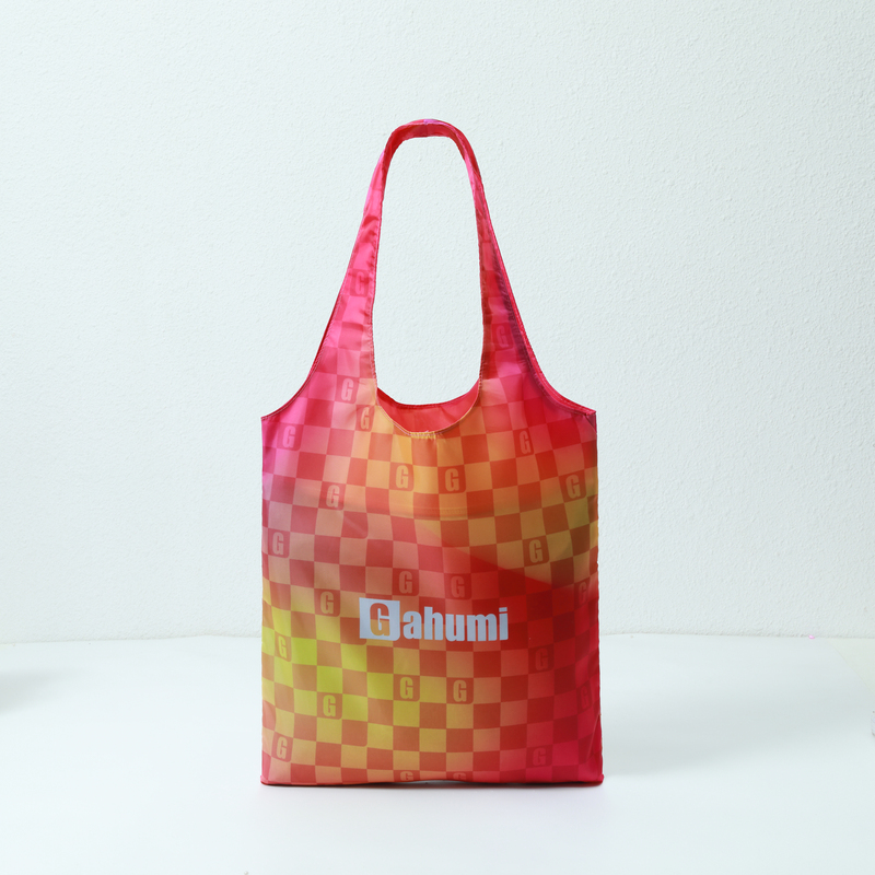 Pink and Yellow Shopping Bag