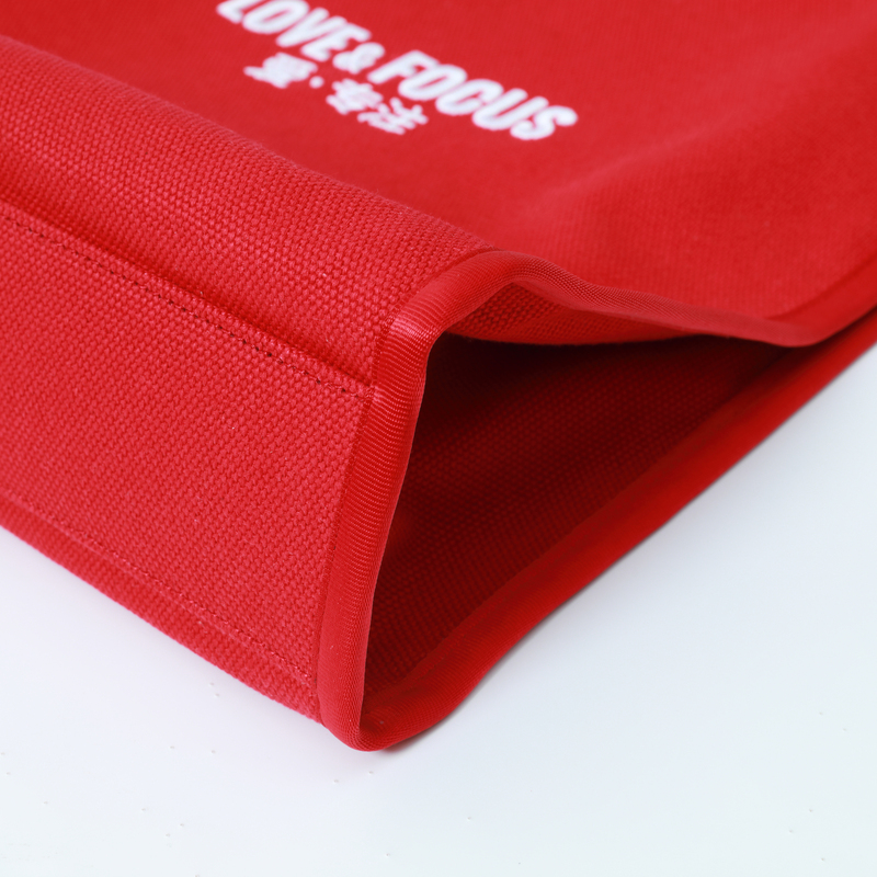 Evanden canvas bag with bottom and sides
