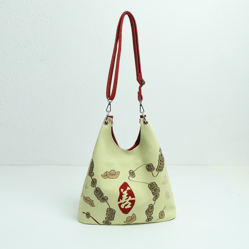 Yellow Satchel Money Bag