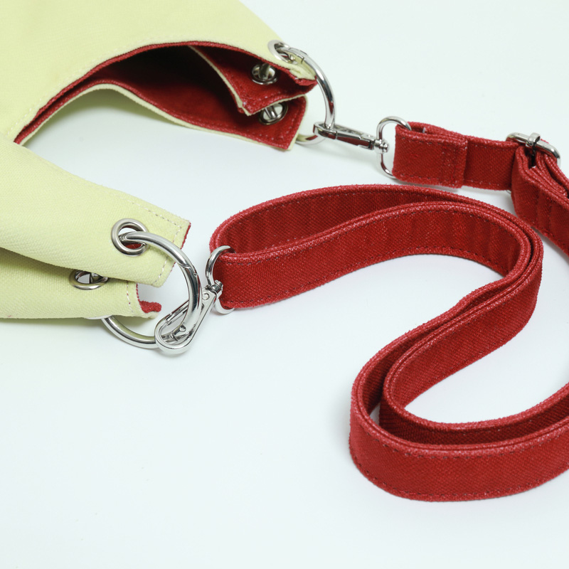 Yellow Satchel Money Bag