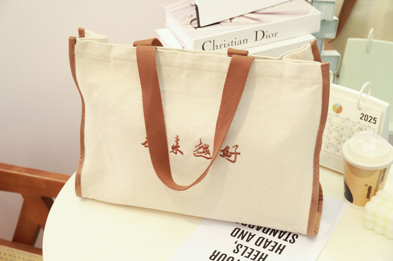 Getting better and better horizontal canvas bag