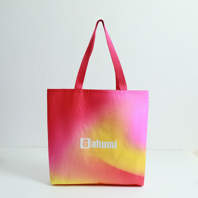Gradient color DuPont paper bag – five styles