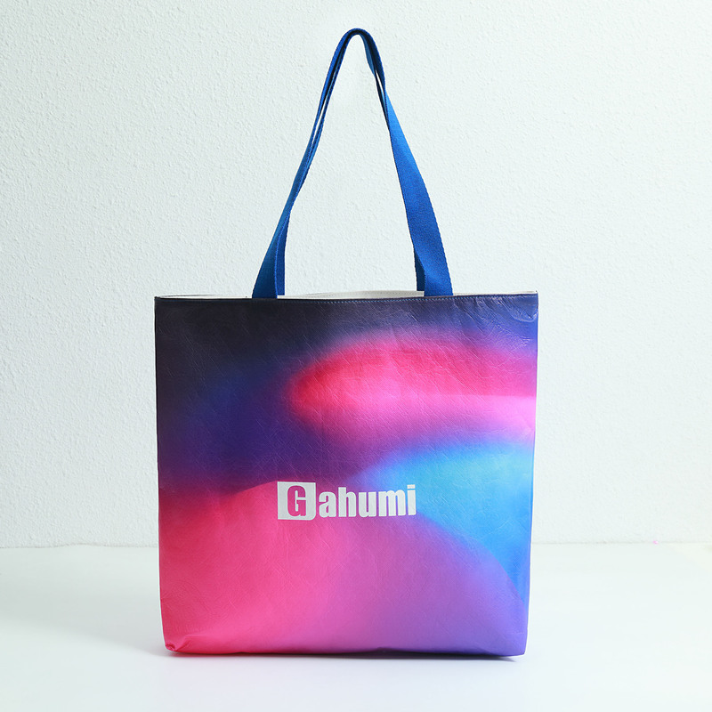 Gradient color DuPont paper bag – five styles