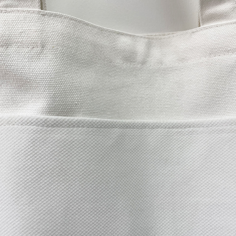 Wholesale Custom Large Tote Bag Eco-Friendly Canvas Tote Bag With Pocket And Zipper 1