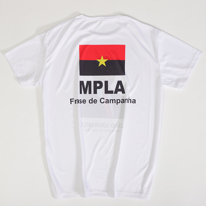 Angola Election T-shirt /cap /Flag/ Scarf Set Custom