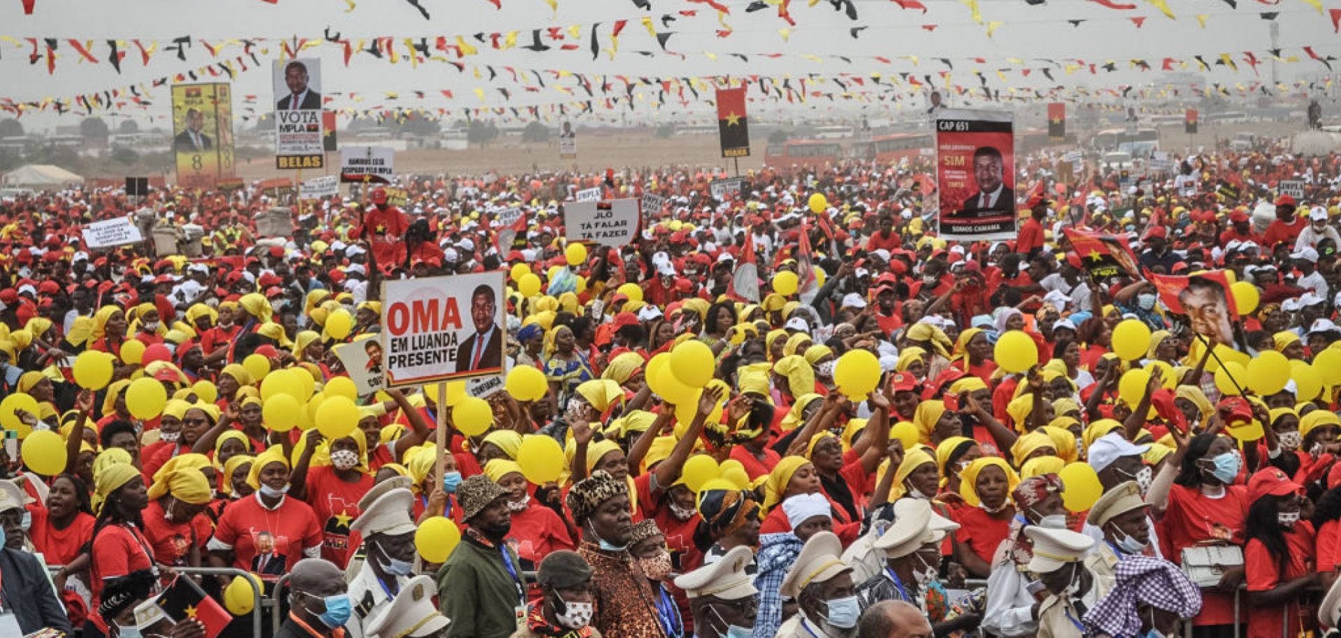 Angola Election Project: 1,300,100 Supplies Shipped in 28 Days
