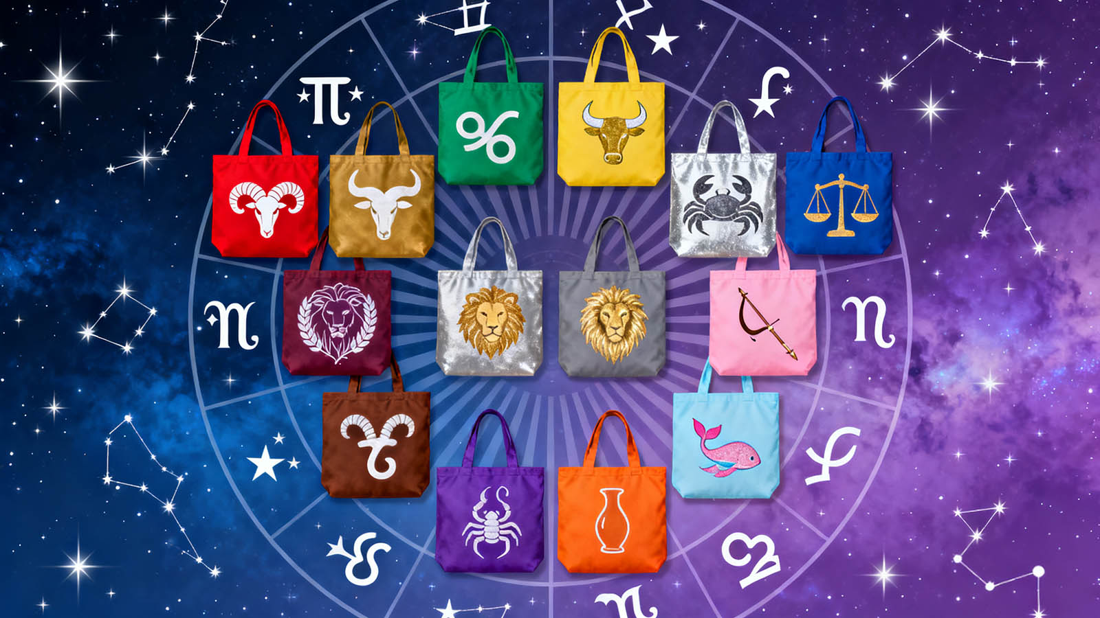 Best Custom Tote Bags for Every Zodiac Sign
