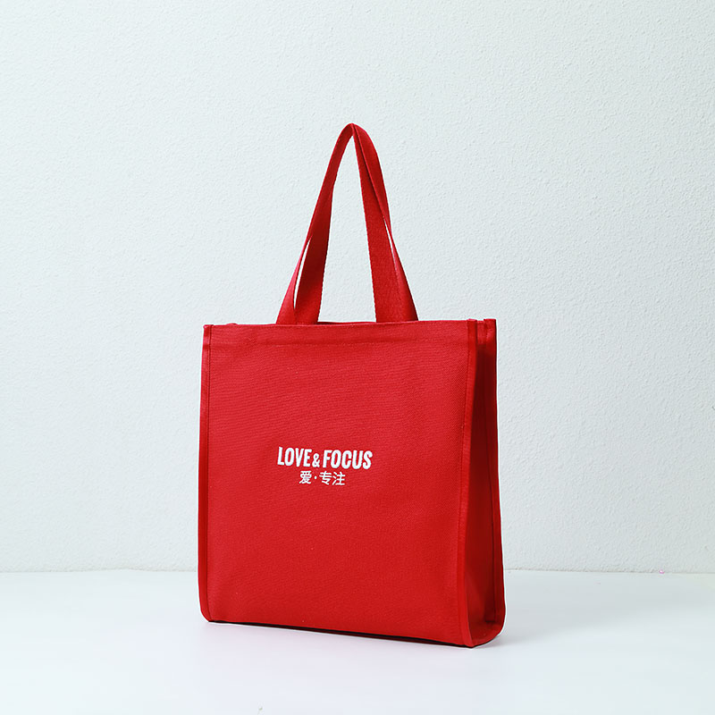Canvas bag-LOVE&FOCUS-Red