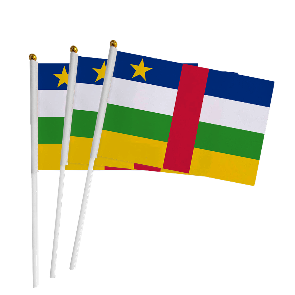 Central African Elections Flag / T-shirt/ Scarf set Custom