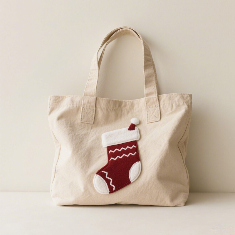 Personalized Reusable Christmas Bags
