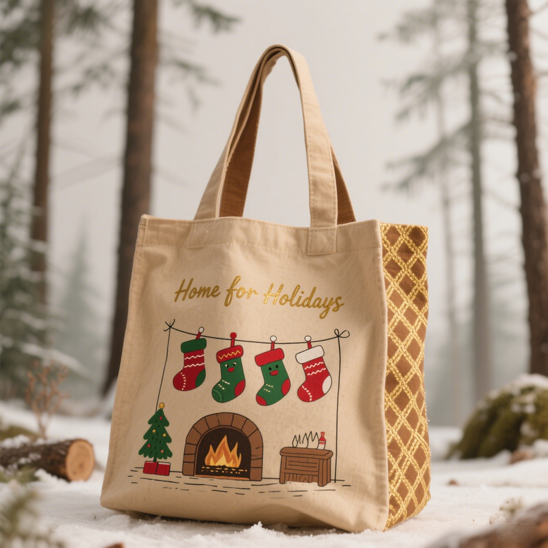 Christmas Tote Bags Collection 10