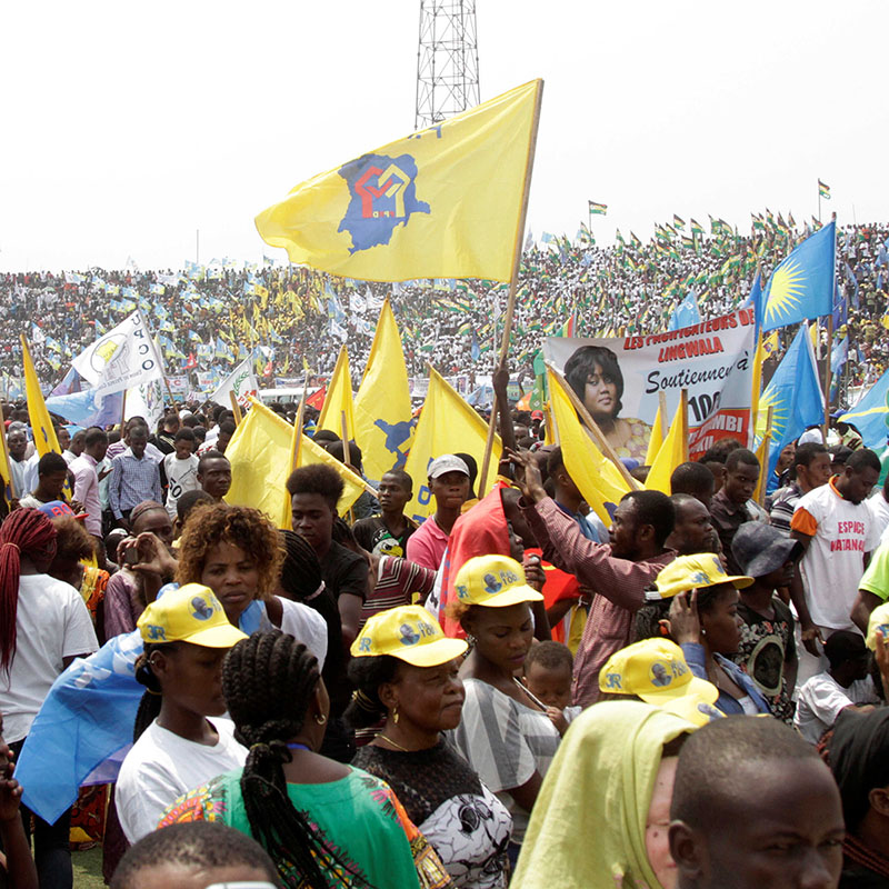 Custom Election Campaign Products for DR Congo Flags/T-Shirts & Accessories