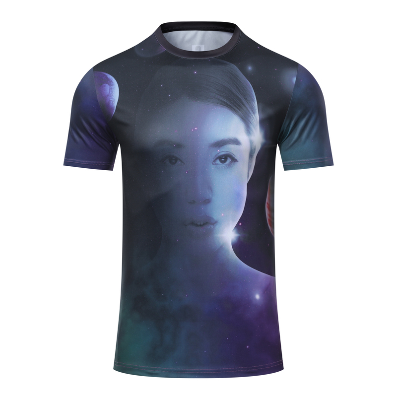 Custom 100% Polyester Unisex Casual T-Shirt